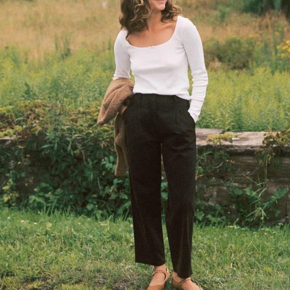 Christy Dawn Judene Pant in Noir - Picture 1 of 4